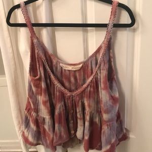 Jens pirate booty summer tie dye tank top